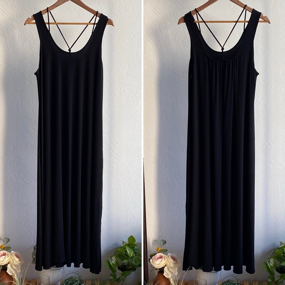 Eileen Fisher Jersey Midi Dress